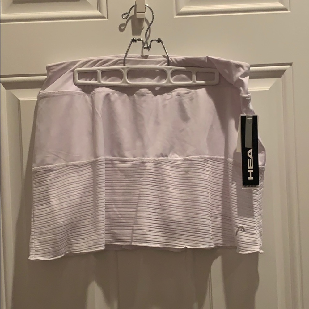 White Tennis Skort